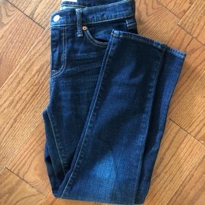 Gap best girlfriend dark wash jeans size 25